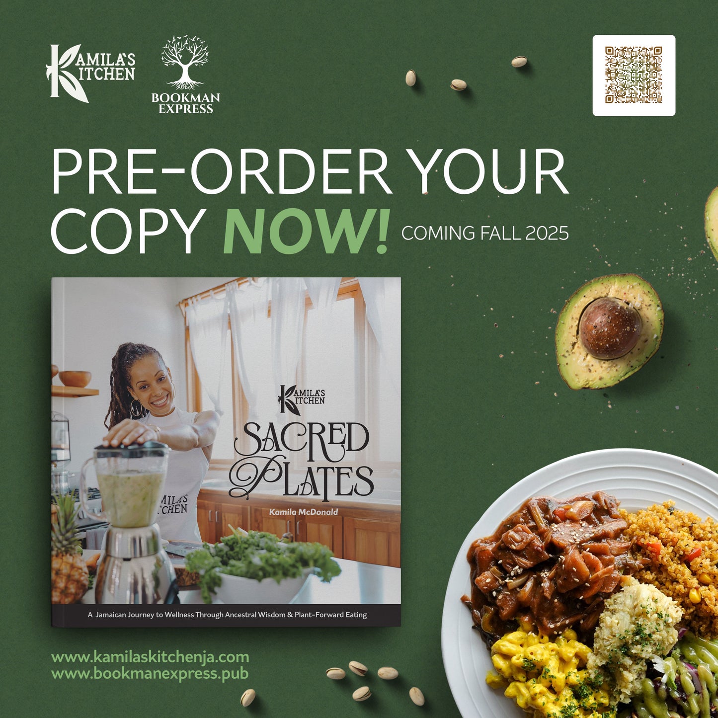 Kamila's Kitchen: Sacred Plates (PRE-ORDER) | Kamila McDonald